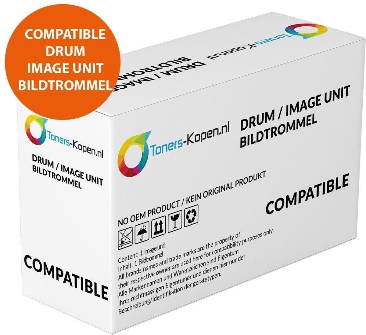Brother DR-2000 DR-2005 alternatief - compatible drumeenheid voor Brother Dr2000 Dr2005 Hl2030 Hl2035 Toners-kopen_nl