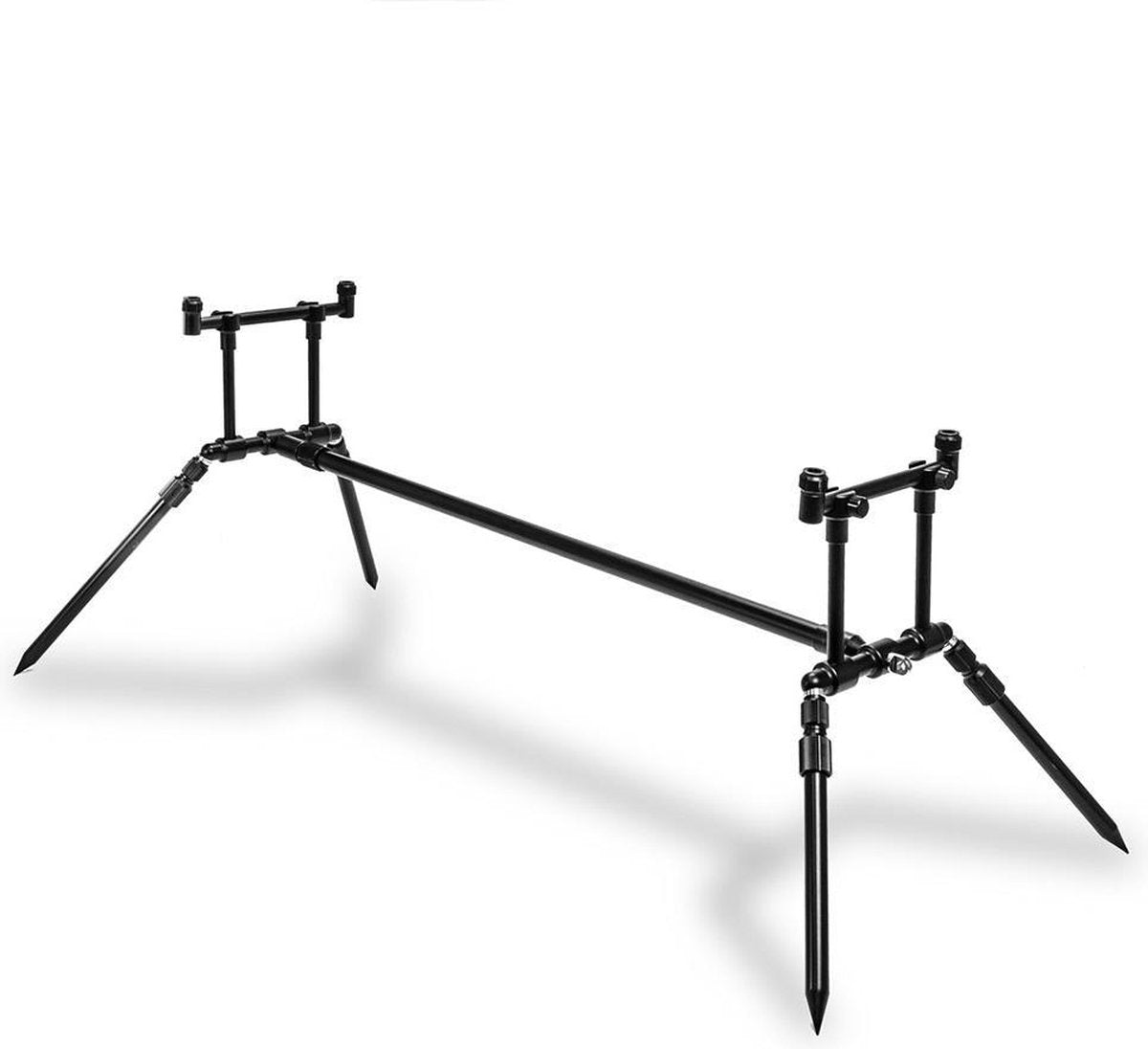 Solar A1 Aluminium Pod Incl. 2-Rod Buzz Bars - Rodpod - Mat Zwart