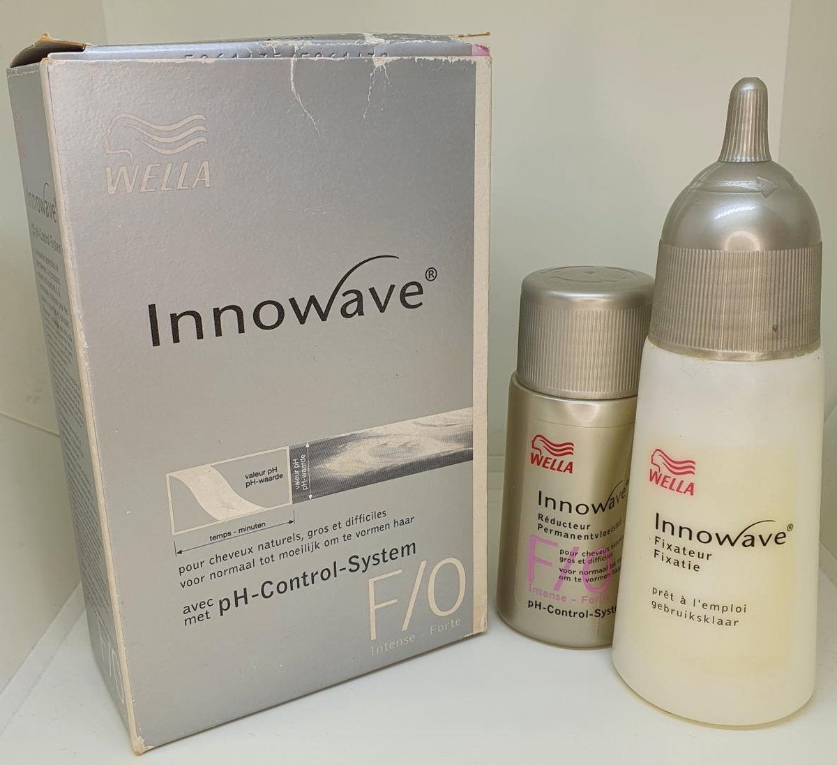 Wella Innowave pH- Control- System voor natuurlijk haar permanente golf hervorming 100 ml + 75 ml