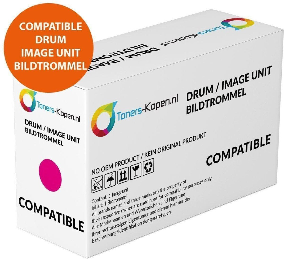 compatibel image unit Toners-kopen.nl voor HP 824A Cb385A Laserjet Cp6015 cyaan Toners-kopen_nl