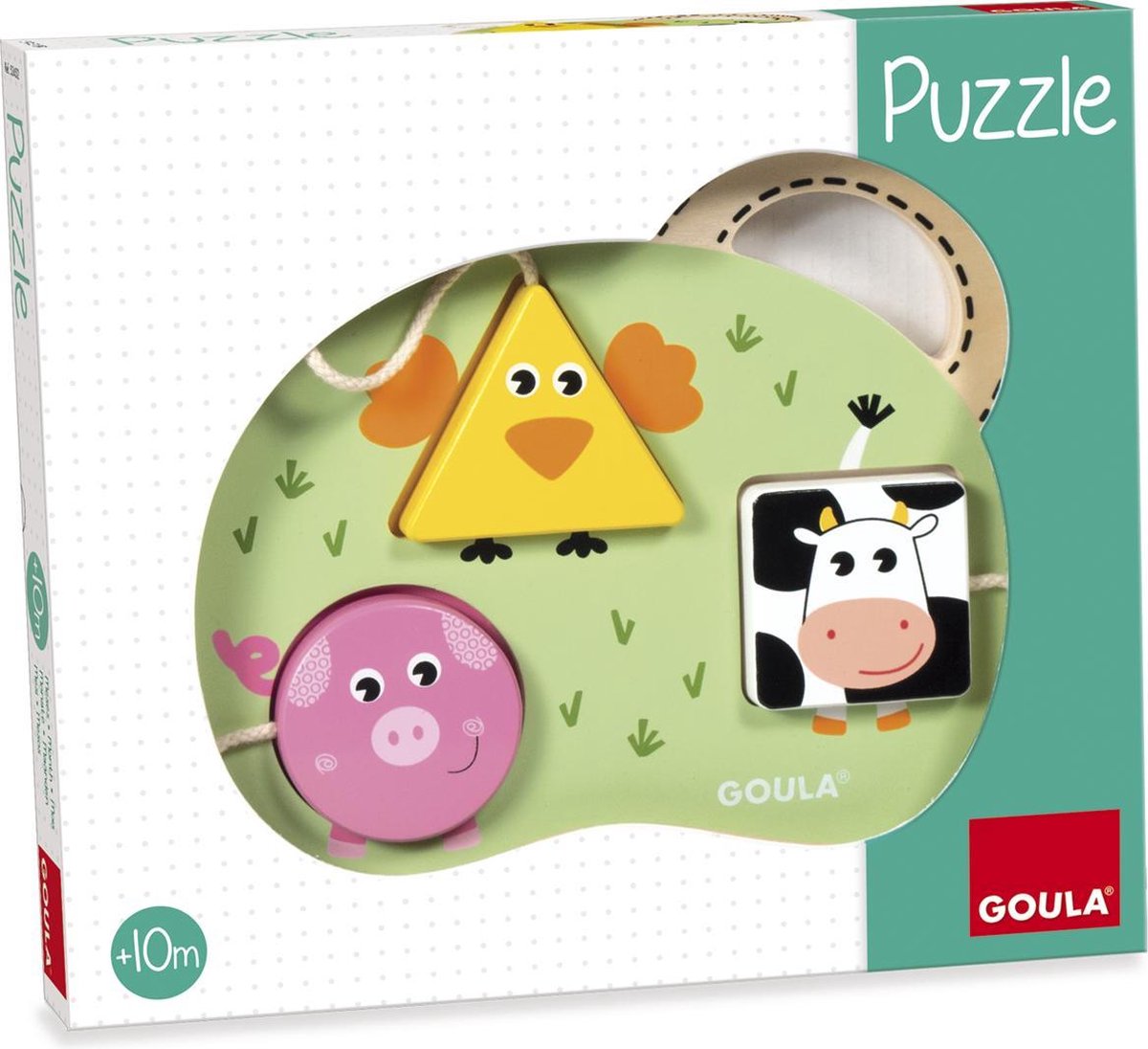 Mijn eerste puzzel Boerderij - Puzzel 3 stukjes