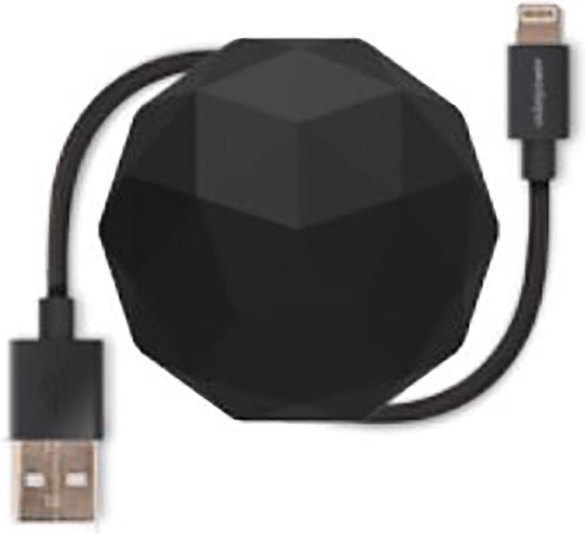 USBEPOWER Cosmo bal charge & sync met micro USB connector - zwart