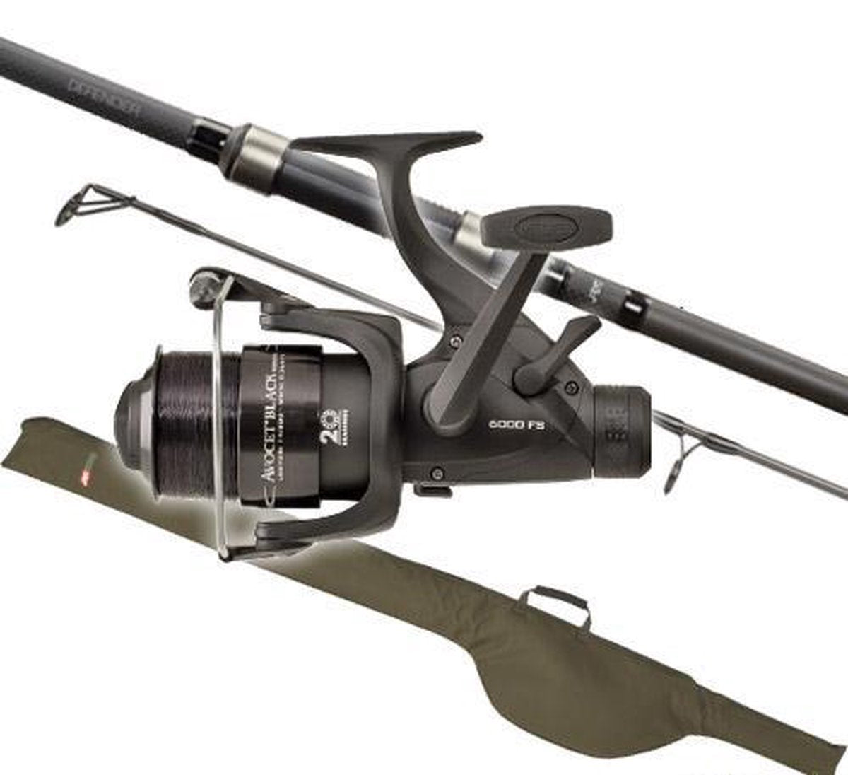 JRC Defender Combo - 12ft - 3.00lb - Karperset - Groen