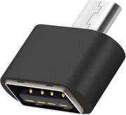 50CAL OTG adapter Micro-USB-B naar USB-A female (zwart)