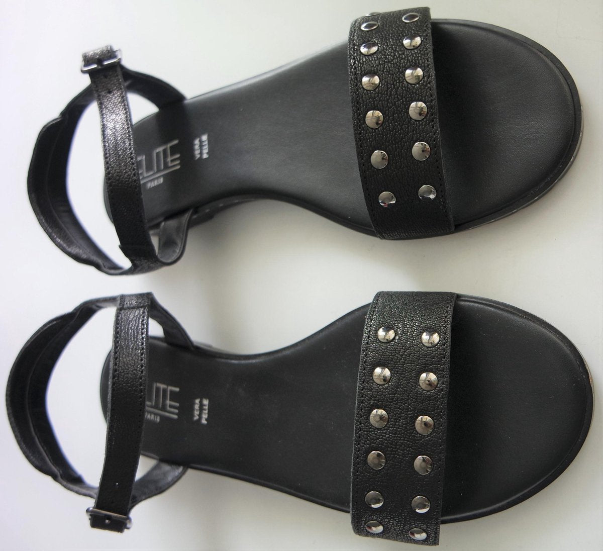 Elite Tangeri Nero Sandalen - Maat 40