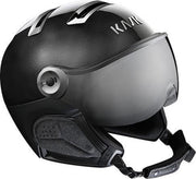 Chrome Vizier Zwart/ Zilver - Maat: M 58 cm maat: M    dames > wintersport materiaal > helmen