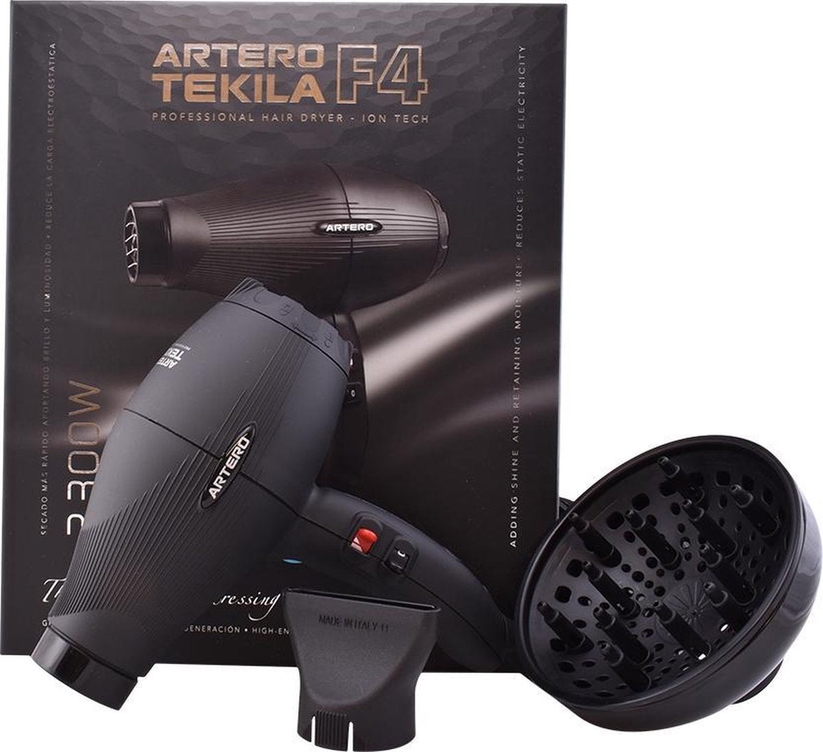 ARTERO F4 Tekila 2300 W Zwart