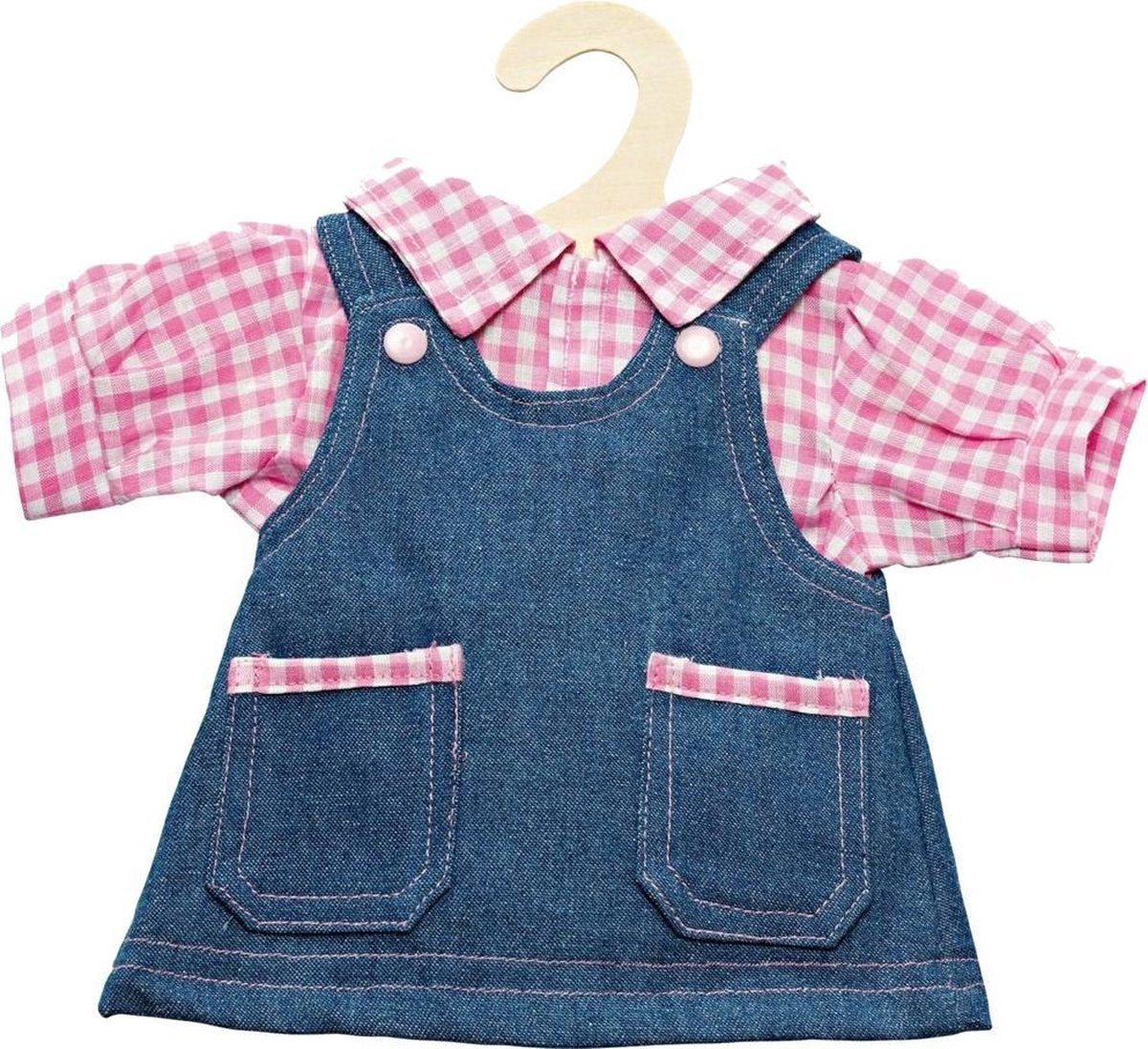 Heless Jeansjurk voor poppen 28-35 cm