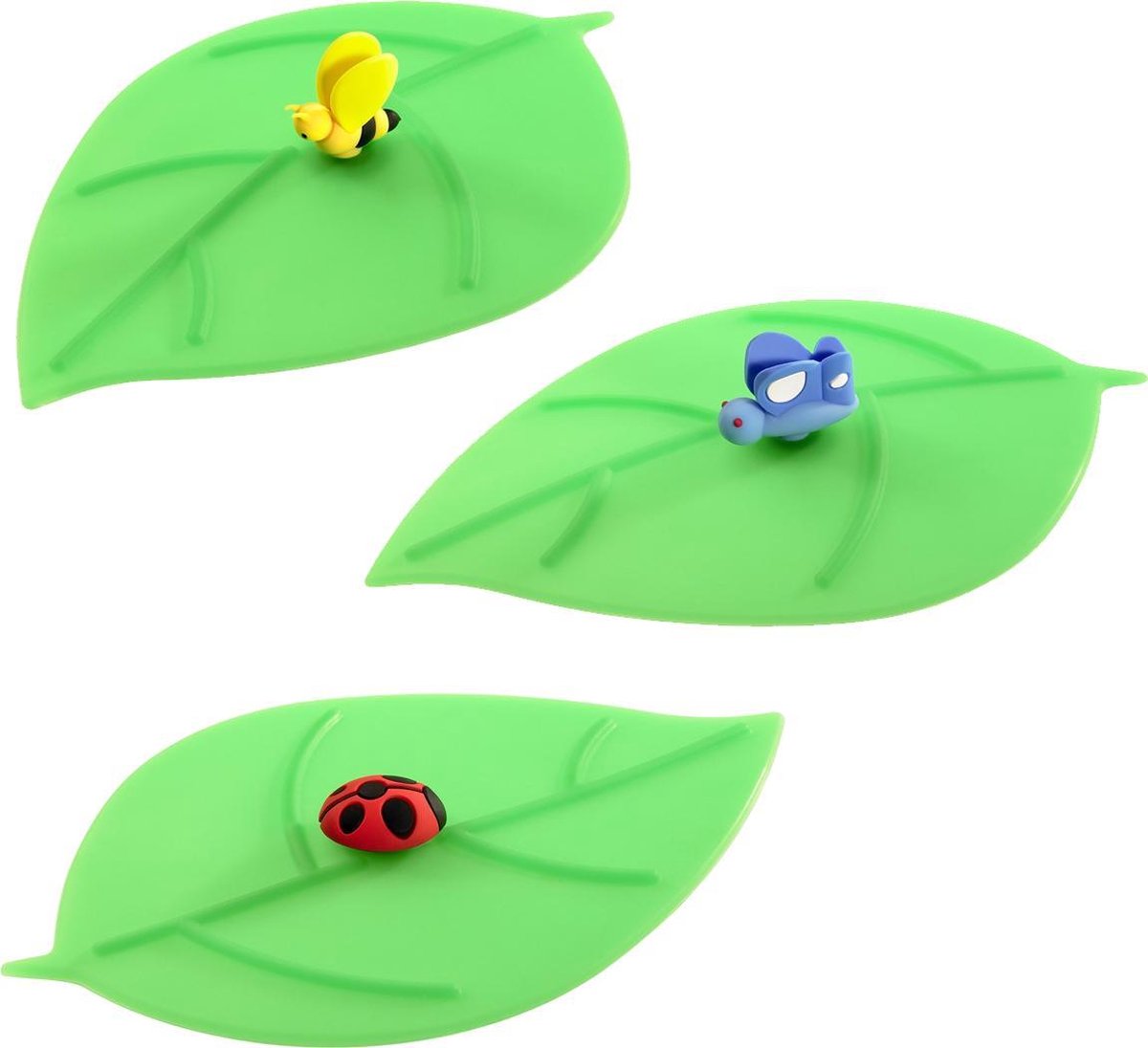 Lurch - Zomerdeksels blad met beestje - Groen