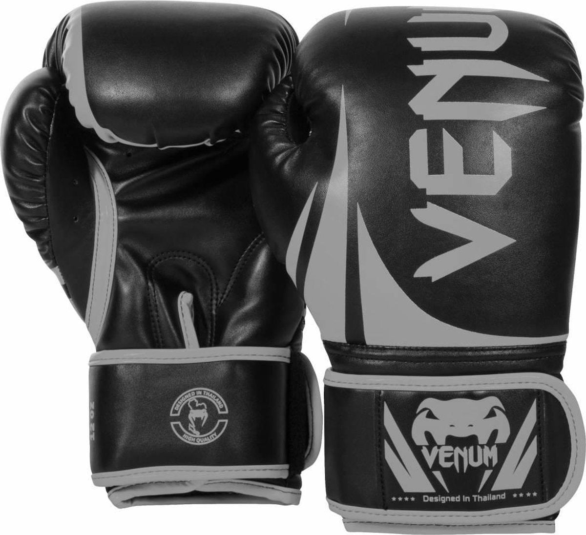 Bokshandschoenen Kickboksen Venum Challenger 2.0 Zwart Grijs 10 OZ