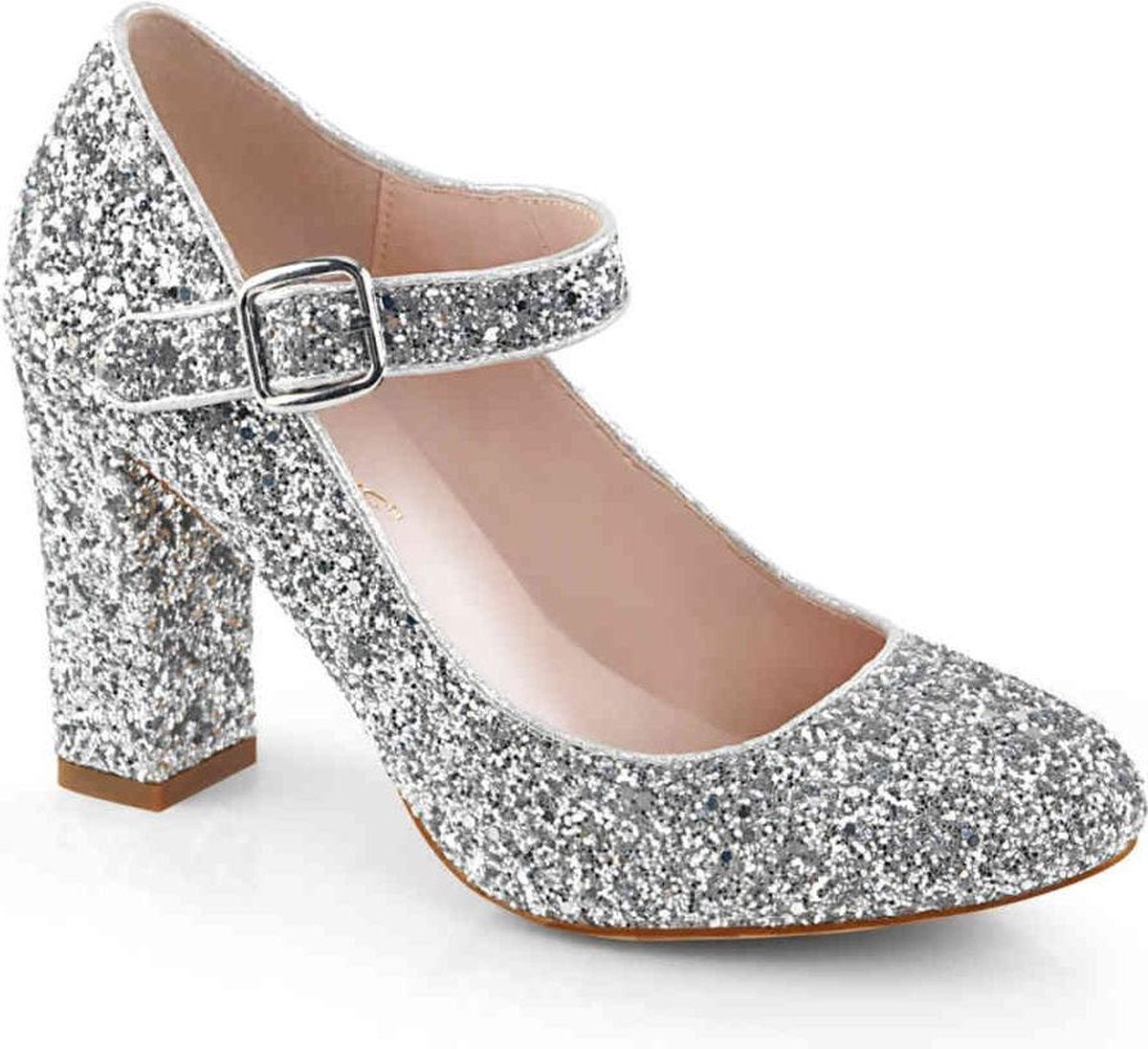 Fabulicious Lage schoenen -37 Shoes- SABRINA-07 Zilverkleurig