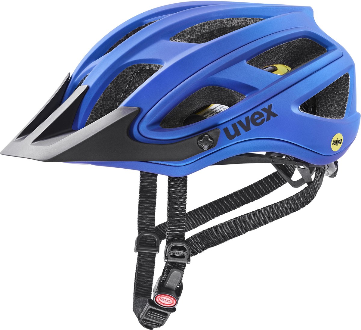 Uvex Unbound Mips Fietshelm - Blauw - Maat S/M (55-57 Cm)