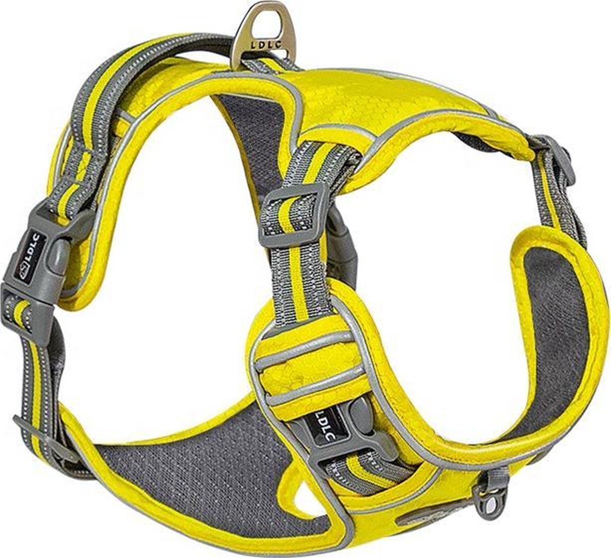 Hondenharnas - Harnas - Honden tuigje - Halsband - Hondenhalsband - Reflecterend - Maat S - Borstomvang 38-52 cm