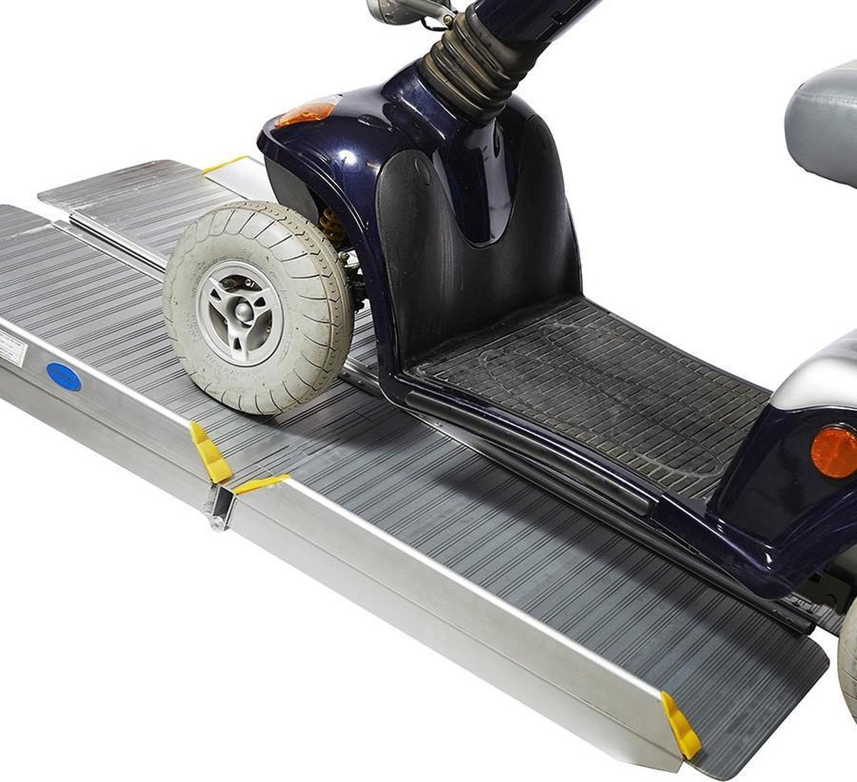 Datona® - Oprijplaat inklapbaar - 120 cm rijplaat oprijgoot aluminium