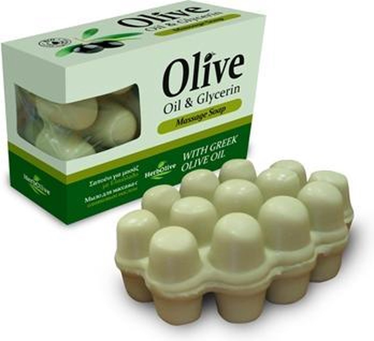 HerbOlive Zeep Massage *Olijfolie & Glycerine* 100g