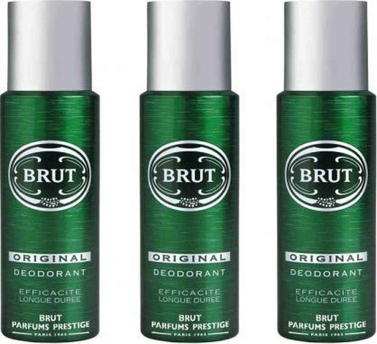 3x Brut deospray original 200 ml
