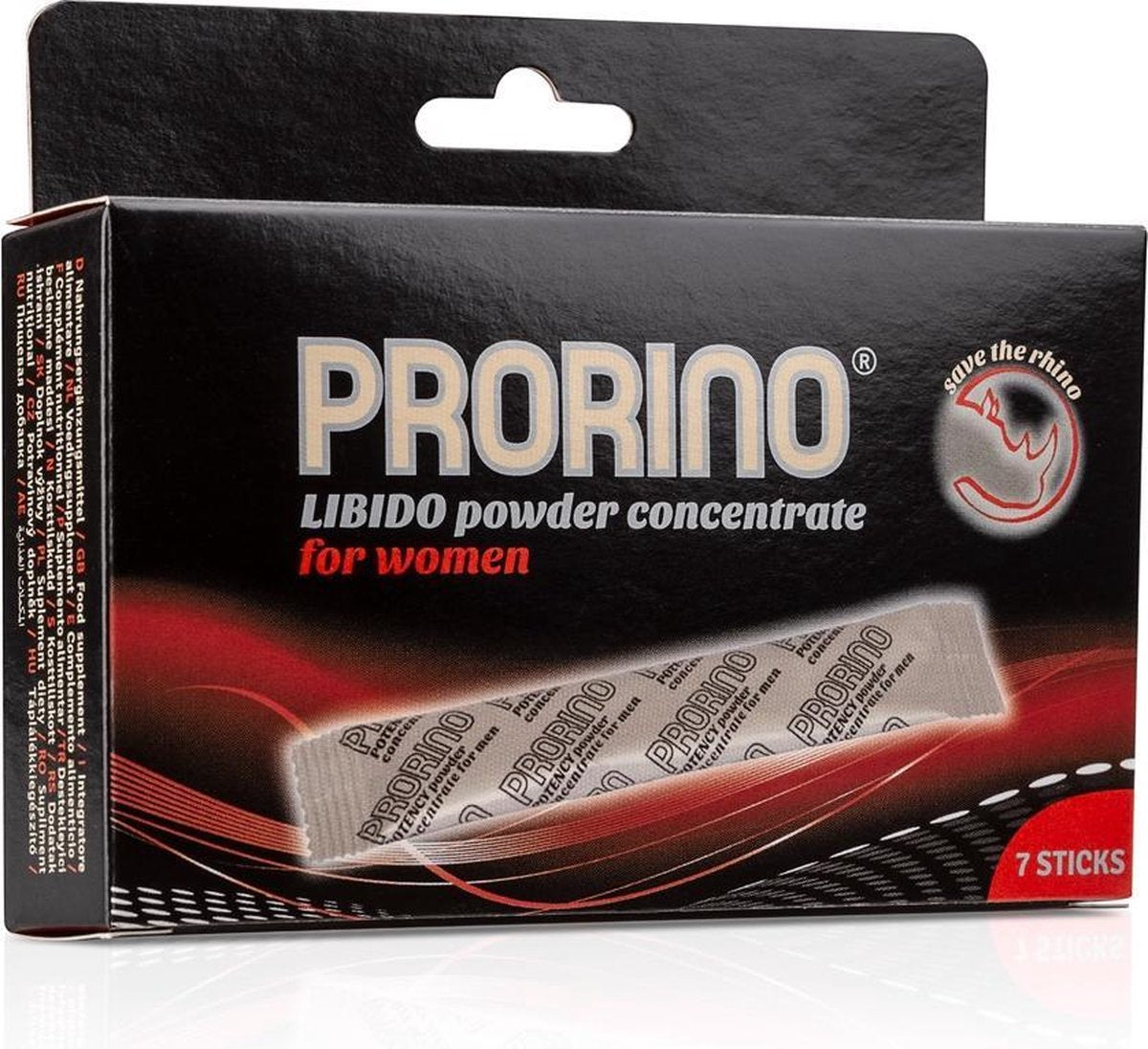 Hot Ero Prorino Libido Power Women - 7 stuks - Stimulerend Middel