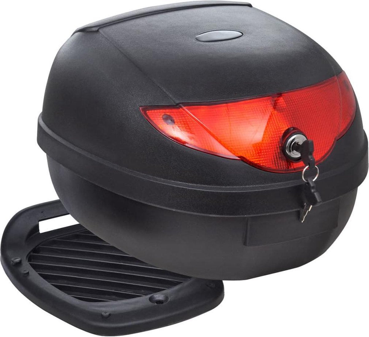 Topkoffer voor motorfietsen 36 L voor 1 helm
