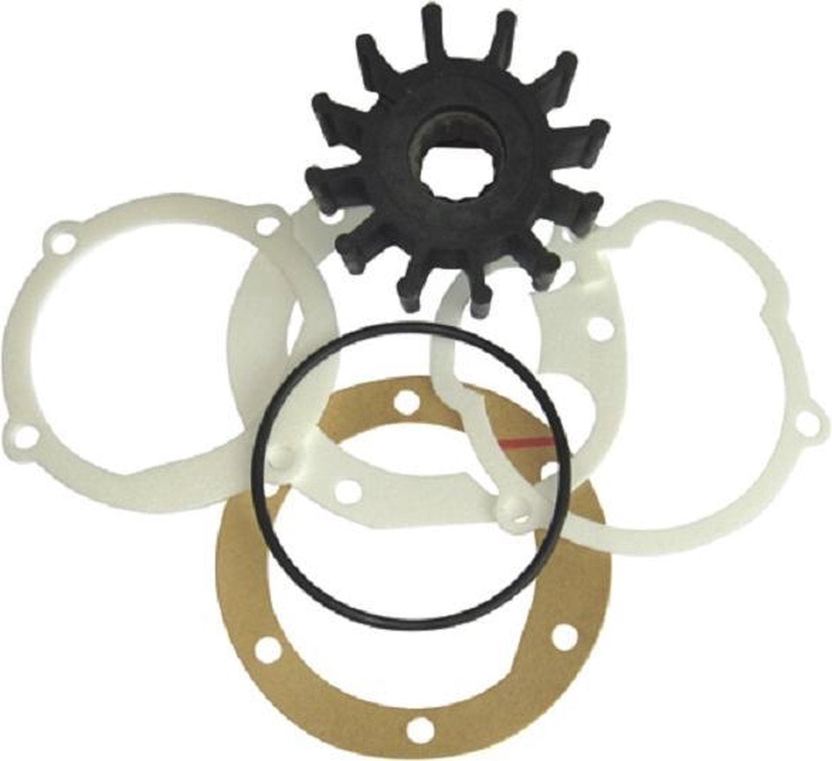 Neoprene impeller spline drive voor Vetus