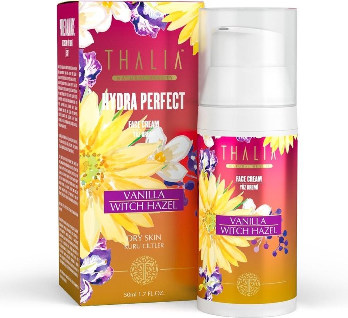 Thalia Vanille en Toverhazelaar GezichtsCrème (SPF 15) 50 ml