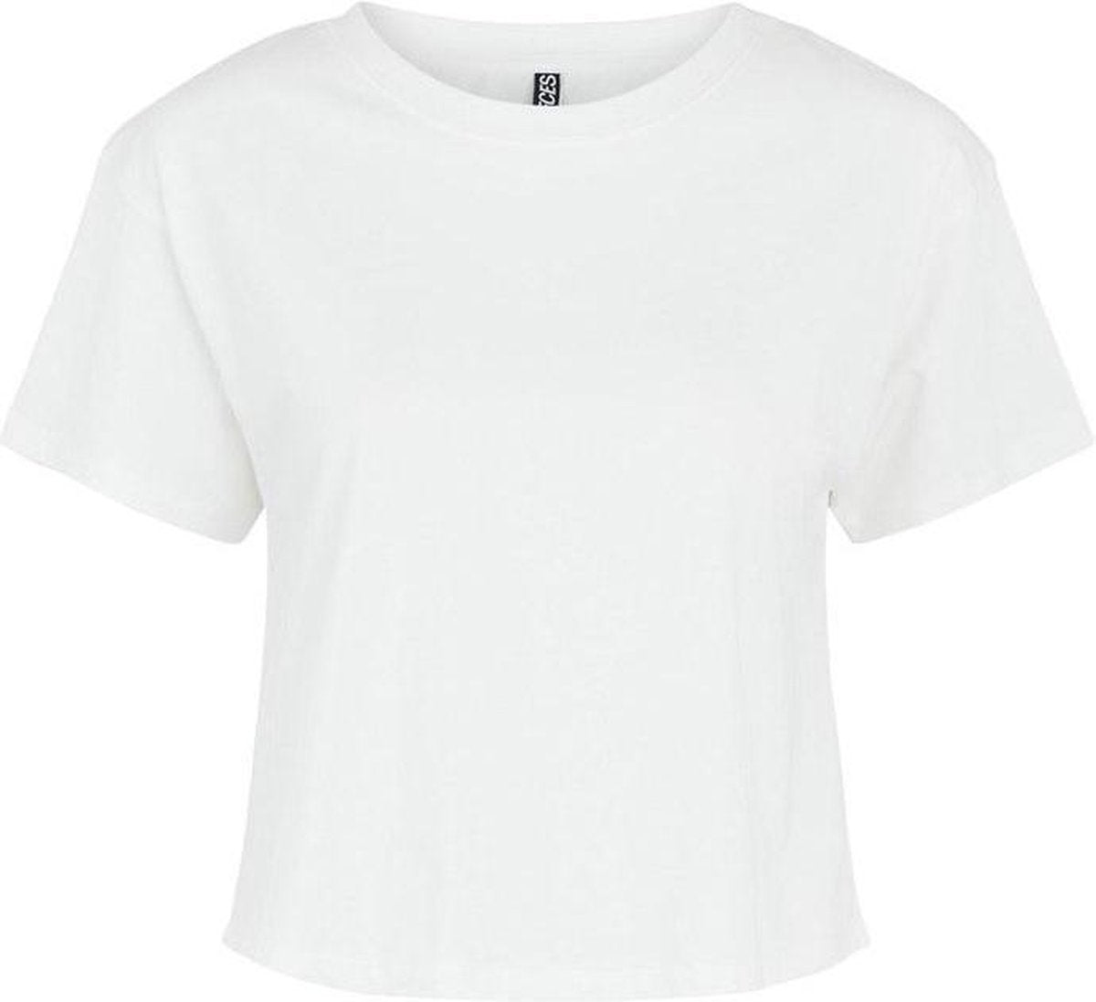 Pctaxanna Ss Cropped Tee Bc 17114317 Cloud Dancer