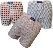 Embrator 3-stuks mannen Boxershorts Loose Fit katoen maat XL