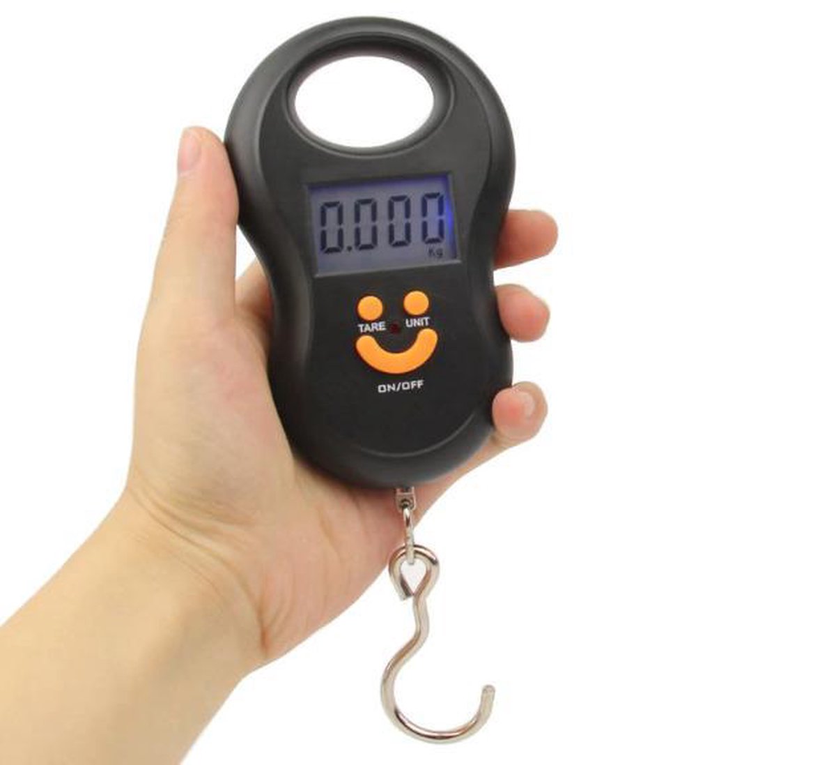 WiseGoods - Digitale Bagageweegschaal - Koffer Weegschaal - Vis Weegschaal - Tot 50 KG