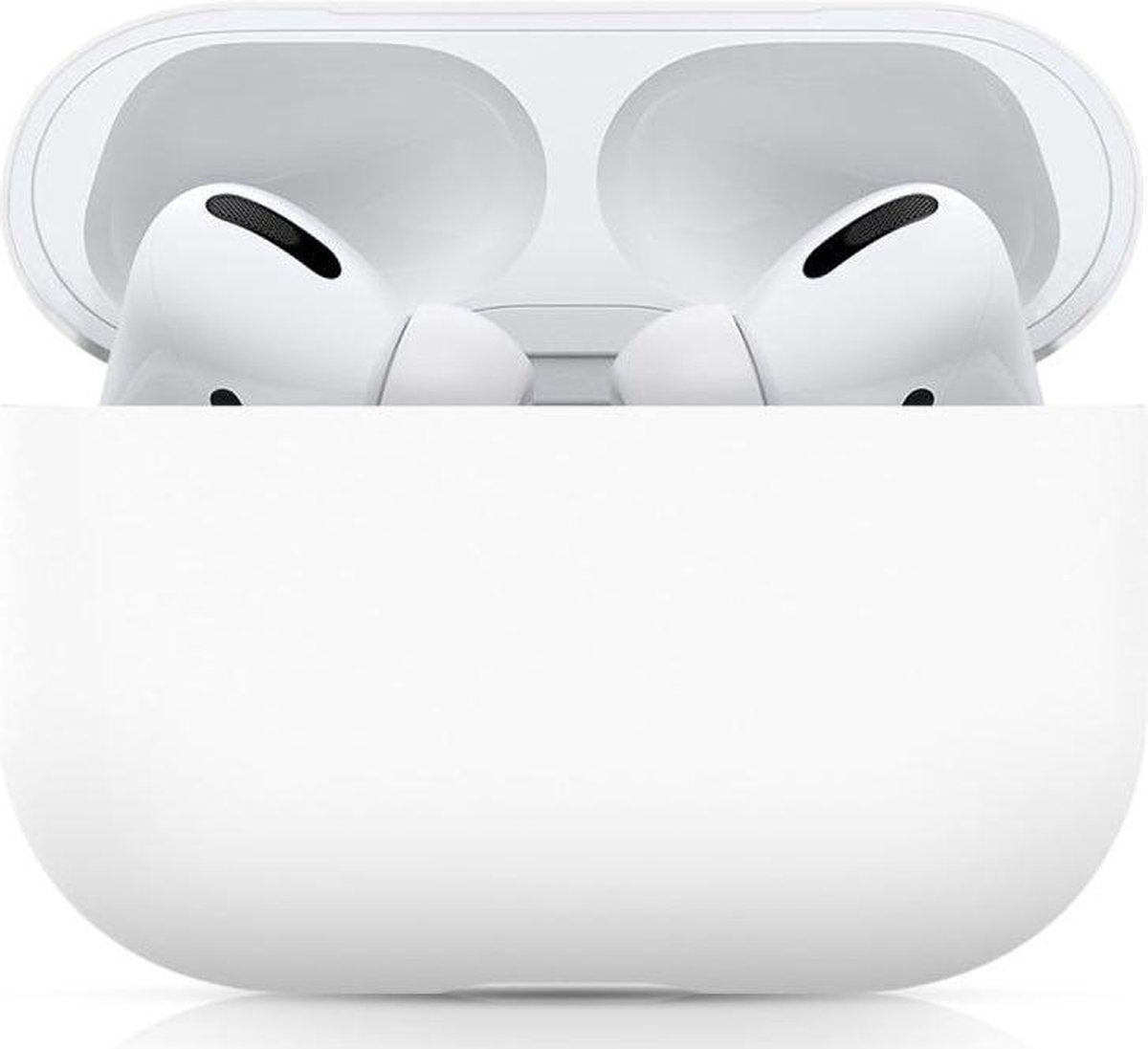 Apple AirPods Pro Ultradun Siliconen Hoesje Wit