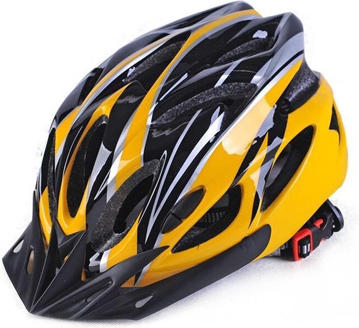 Fietshelm - Geel - Mountainbike - Wielrennen - Helm Maat M/L - 57 tot 63 cm - Unisex