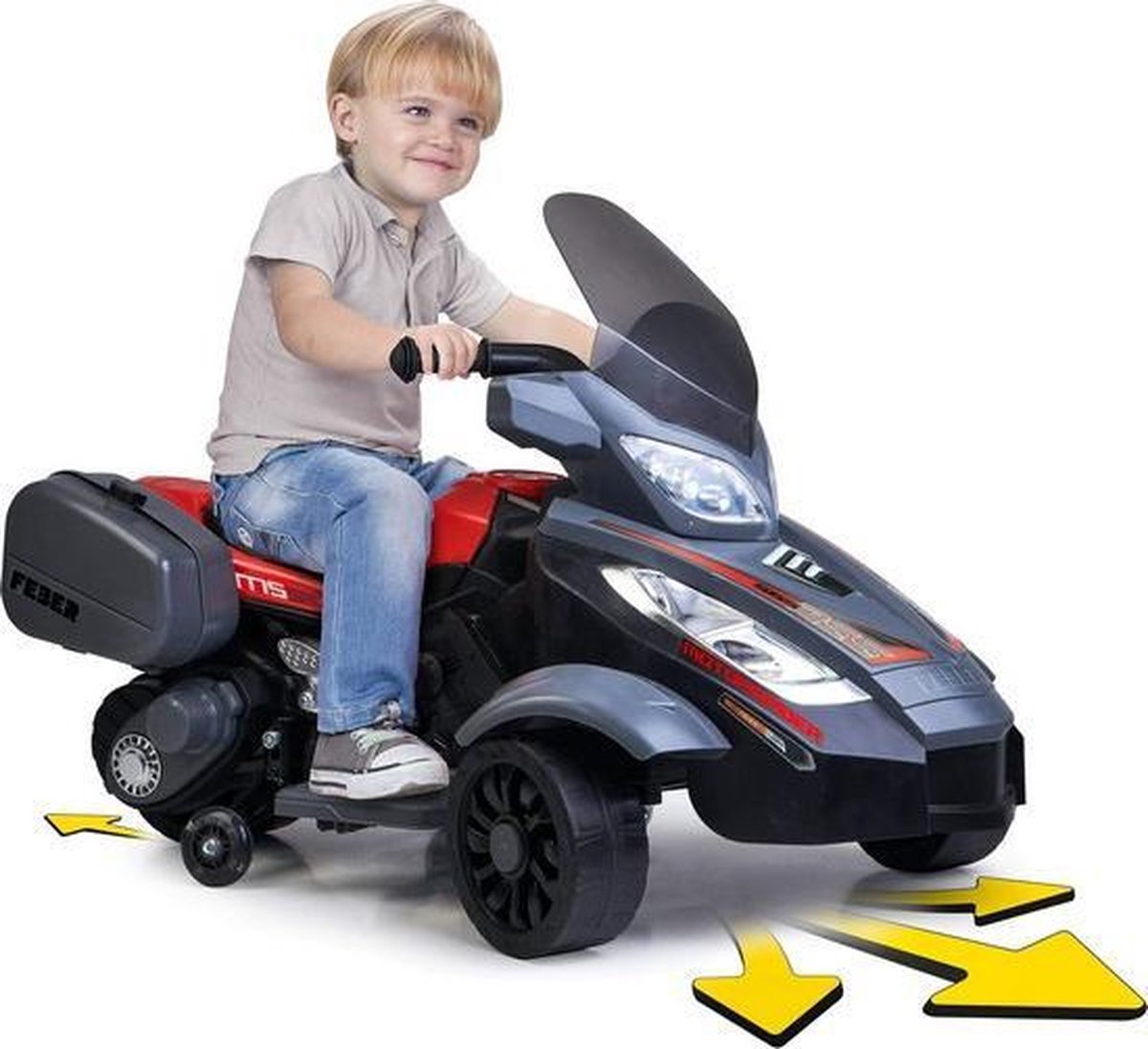 Motorfiets Tribike Motorspider Feber 12V
