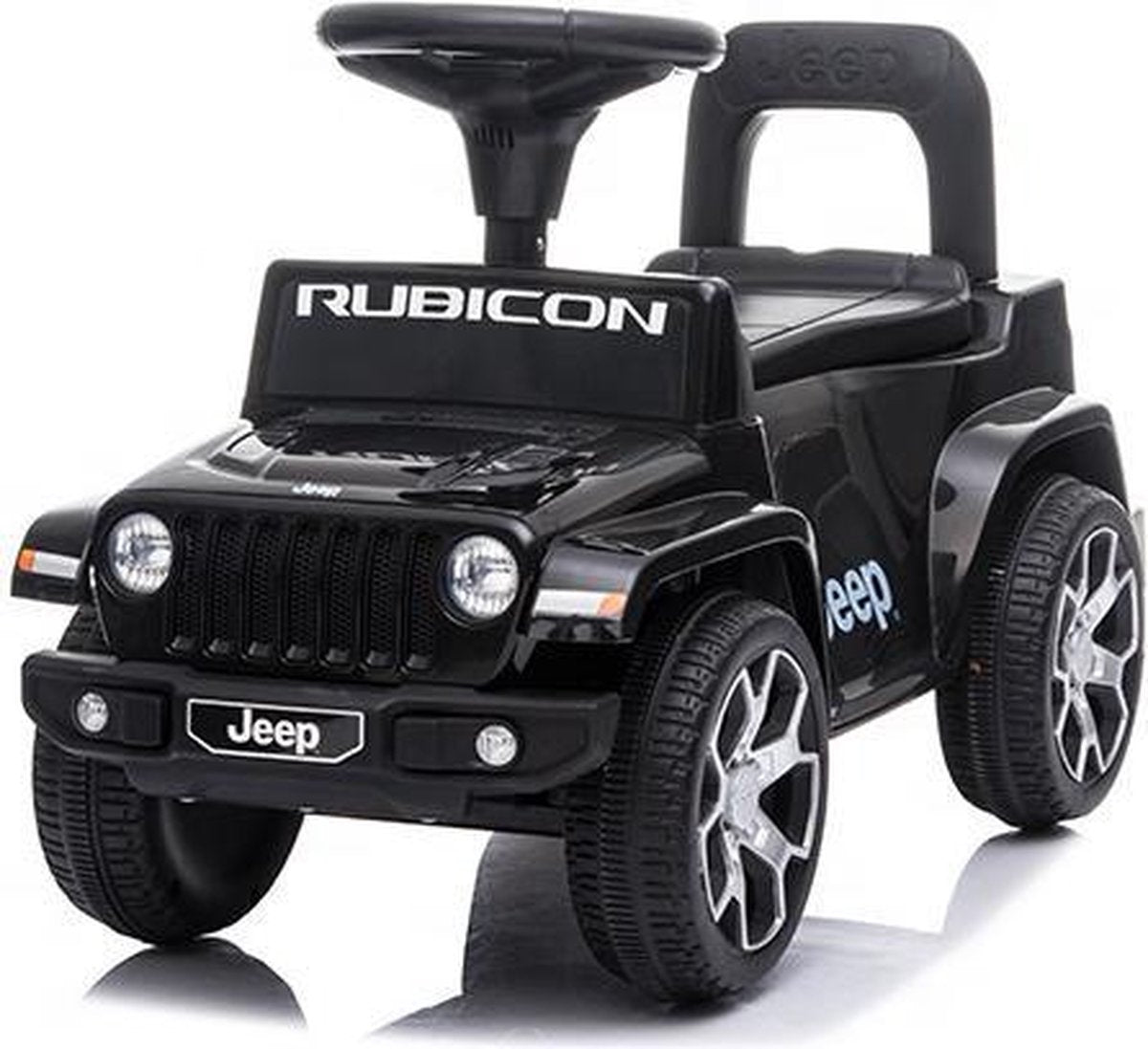 Jeep - Wrangler - loopauto - zwart - 1 tot 3 jaar - kunstofa