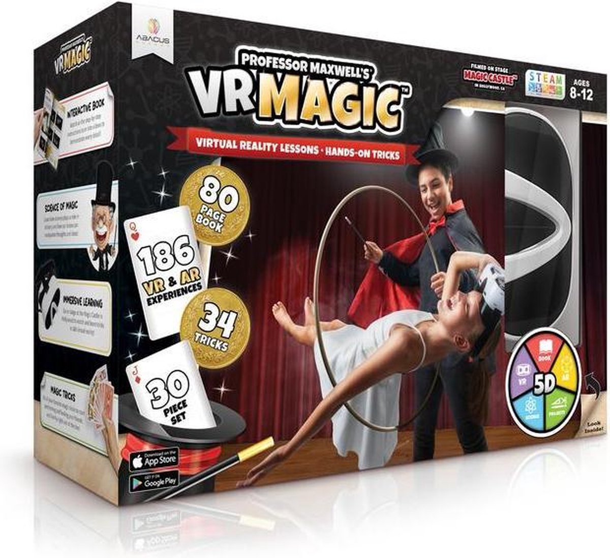 Professor Maxwell's VR Magic