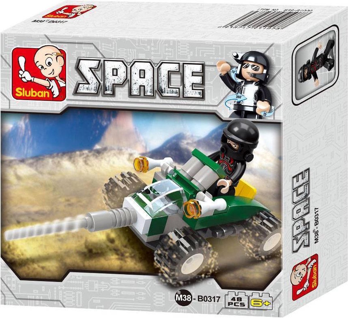 Sluban Space - Space Quad M38-B0317Sluban