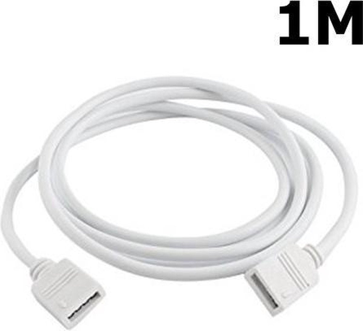 1 Meter 4Pin RGB led connector Extension Cable