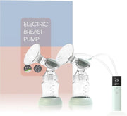 Dubbele Elektrische Borstkolf Groen - Kolfapparaat - Kolfapparaten - Kolfset - 150 ml - Inclusief 2 x speen en moedermelk bewaarzakjes