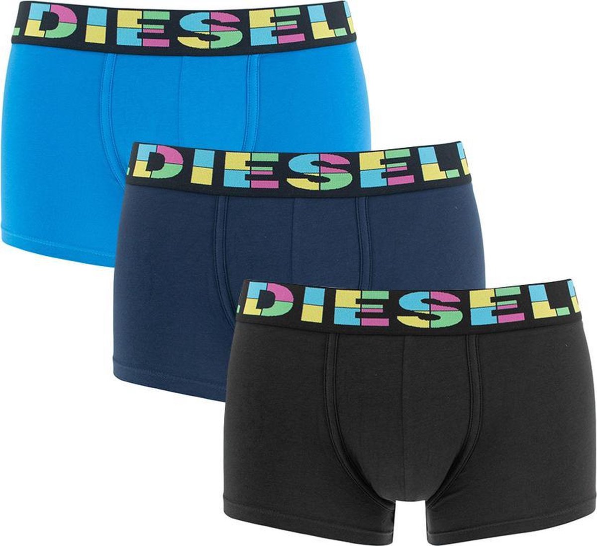 Diesel damien 3P zwart & blauw - S