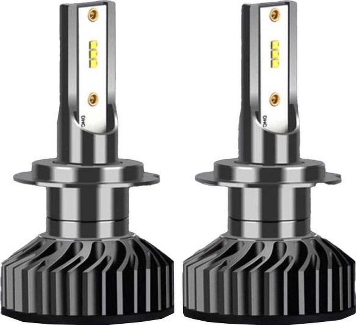 H1 LED lamp (set 2 stuks) 16000 Lumen 6500k Helder Wit / HB2 / 9003 incl CANbus EMC CHip | Super-bright Wit 90 Watt Motor / Auto / Scooter / Dimlicht / Grootlicht / Autolamp / Autolampen / Car Light / lampen / Koplampen LED Chipset ZES