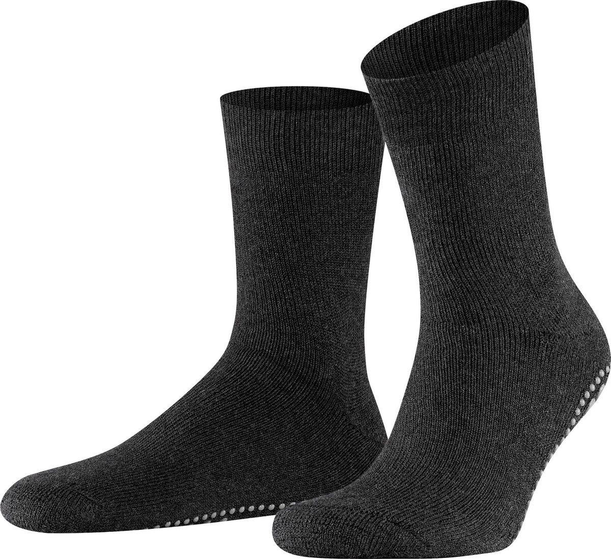 FALKE Homepads Heren Sokken - Grijs - Maat 35-38