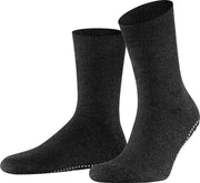 FALKE Homepads Heren Sokken - Grijs - Maat 35-38