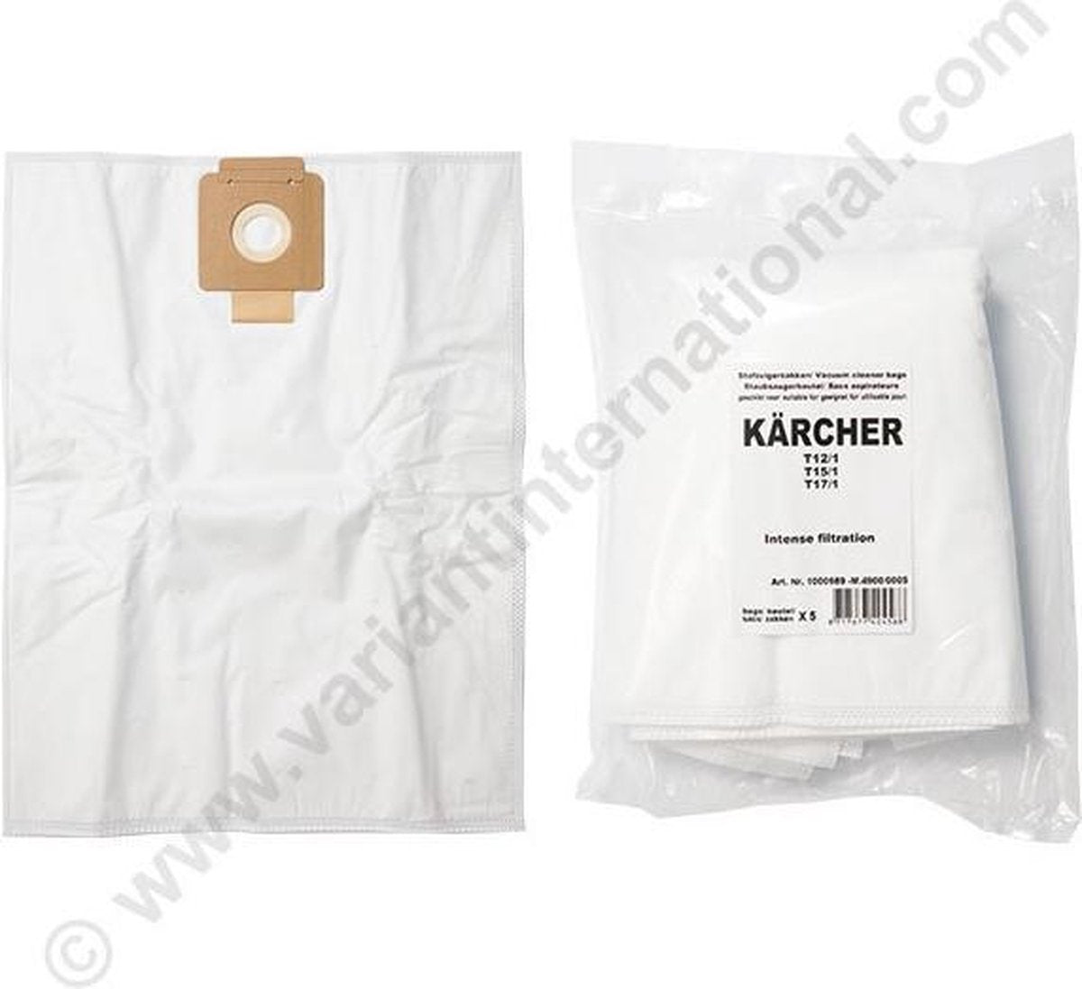 Stofzuigerzakken Karcher T12/1 T15/1 T17/1
