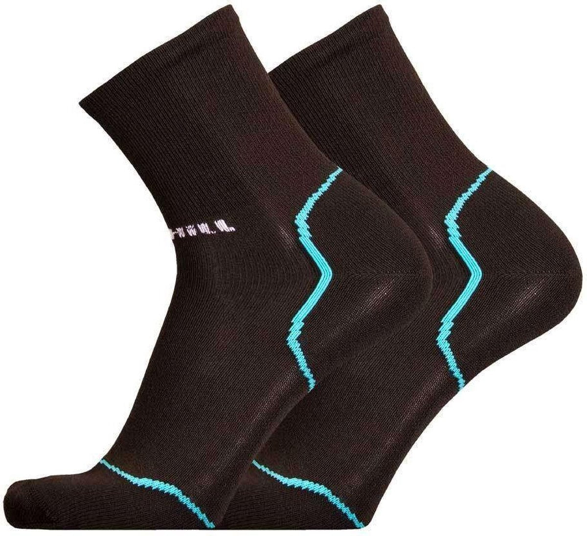 Uphillsport Wandelsokken Ruija Polyester/polyamide Zwart/blauw Mt 39-42