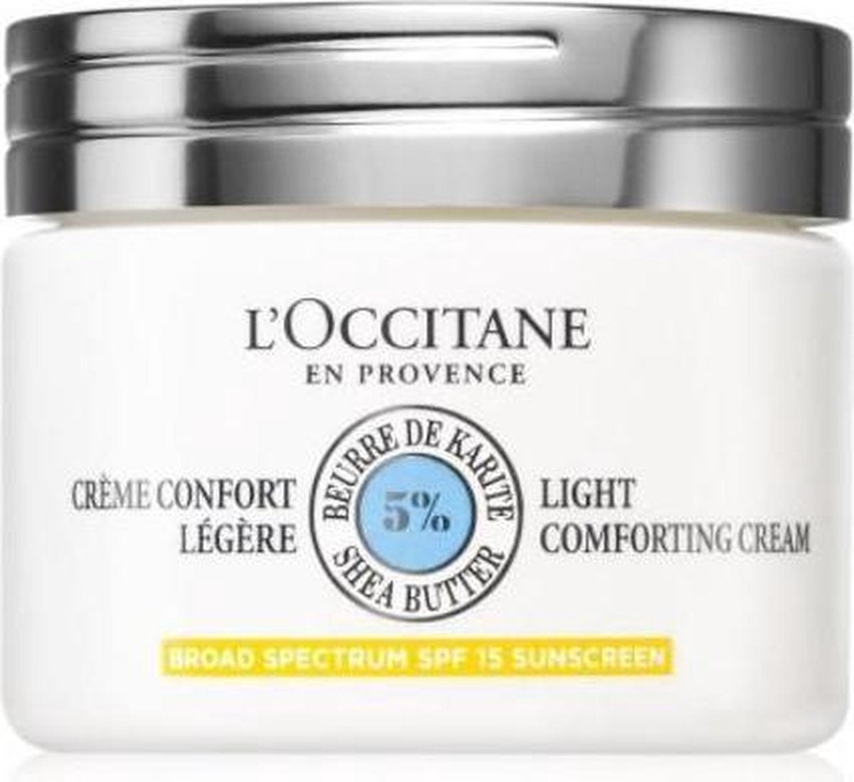 L'Occitane Shea Light Comforting Face Cream SPF15 dagcrème 50 ml Gezicht