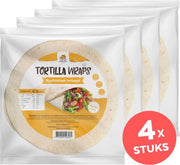 Lowcarbchef - Tortilla wraps 4x (6x40 gram) - Voordeelpakket