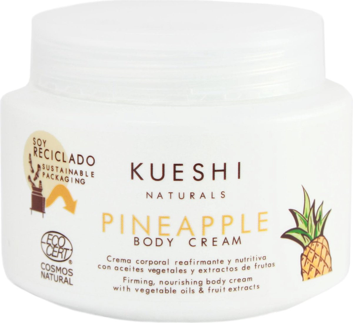 Kueshi - Pineapple Fruity Food Body Cream