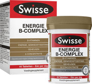 Swisse Energie B Complex Multivitaminen Voedingssupplement - 40 Tabletten