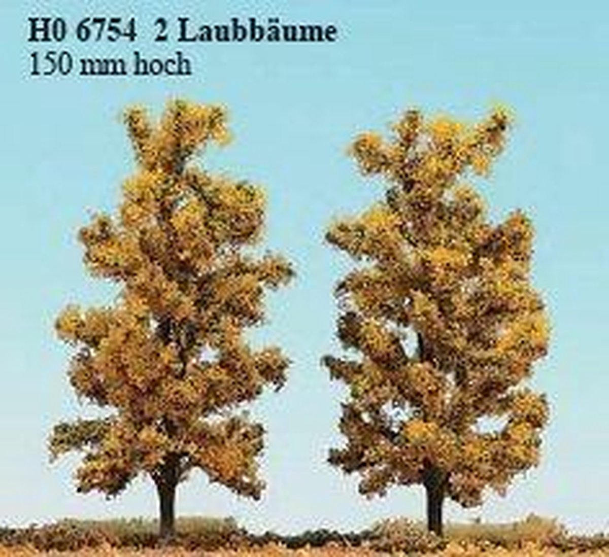 Busch - 2 Laubbäume 150 Mm