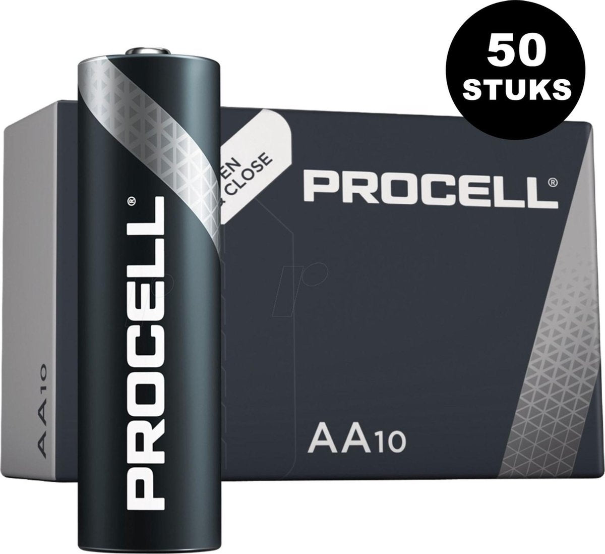 Procell AA batterijen 50-pack - AA batterijen - Voordeelverpakking -