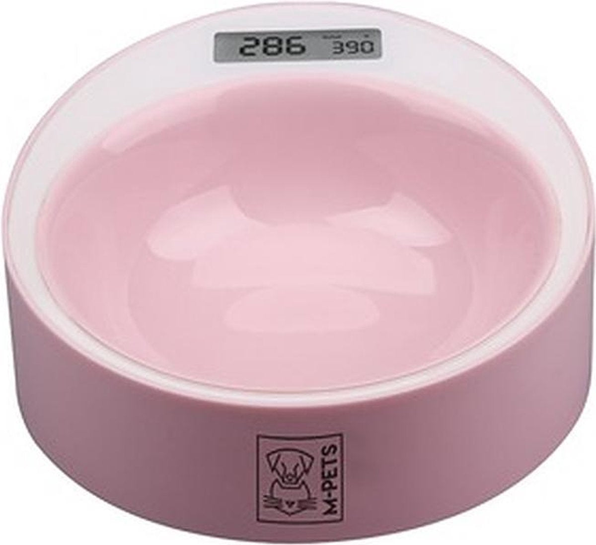 M-Pets Voerbak Yumi Smart Bowl Rond Roze 18 cm