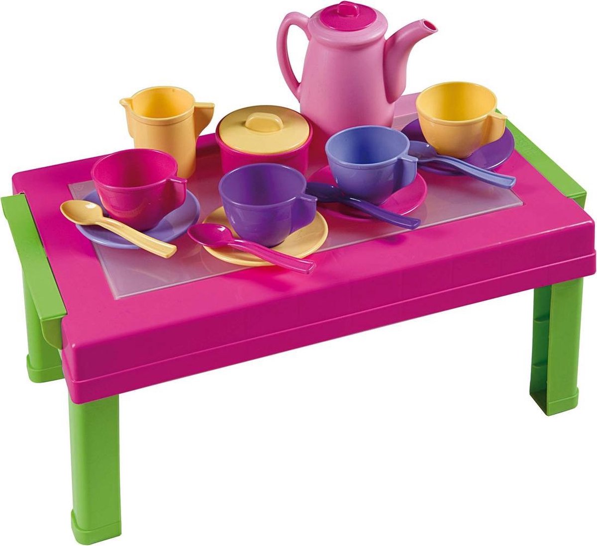 Speeltafel met Servies