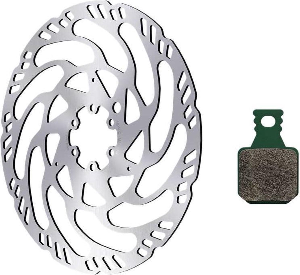 Magura MT eSTOP Optimized Kit met 8.S remschijf MDR-C 6-gaats MDR-C en remblokken Diameter 180mm